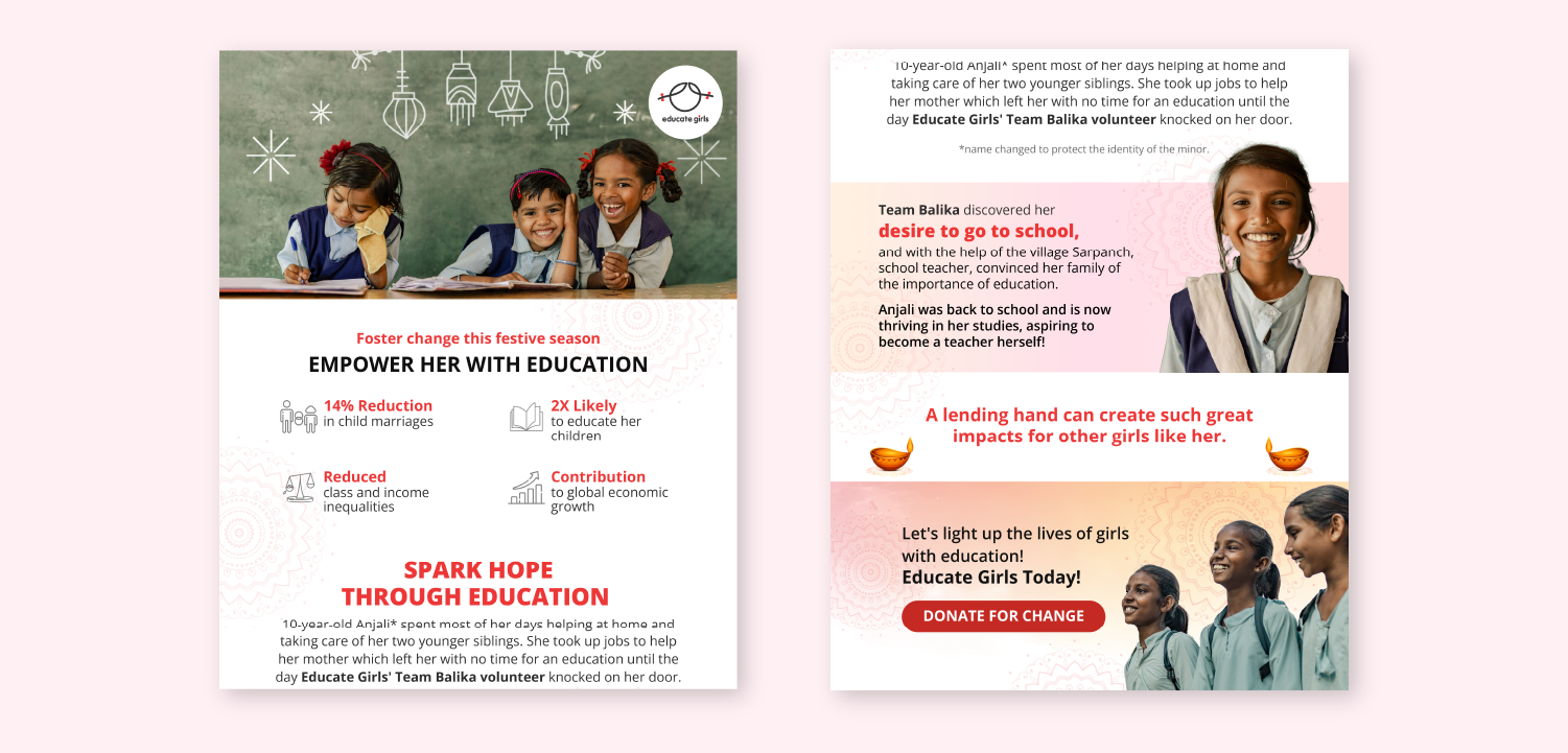 Educate Girls Campaign Planning