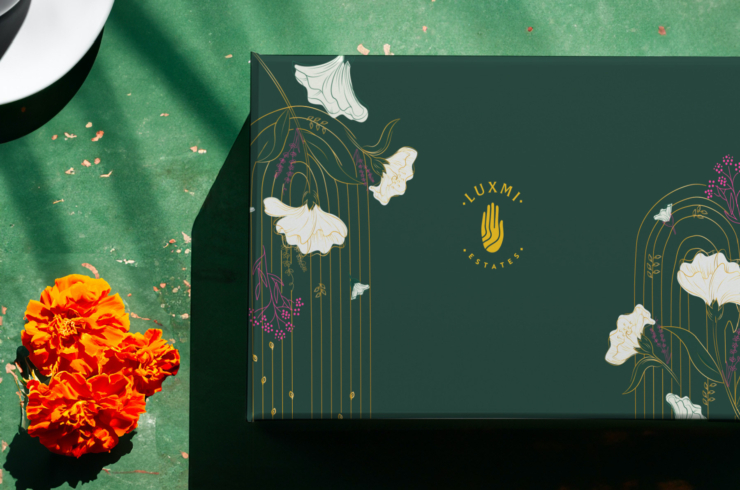 Luxmi Estates Packaging Design