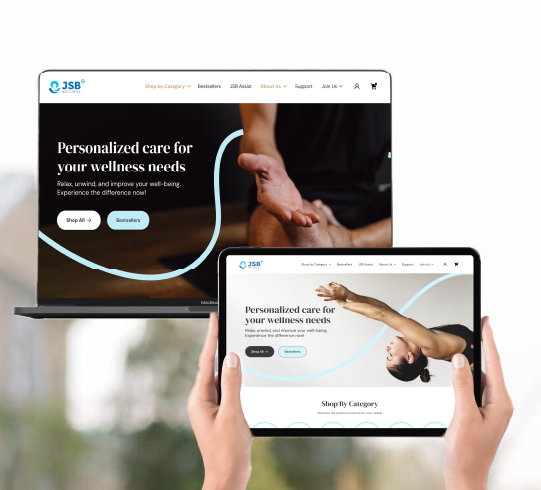 JSB Wellness Website Redesign