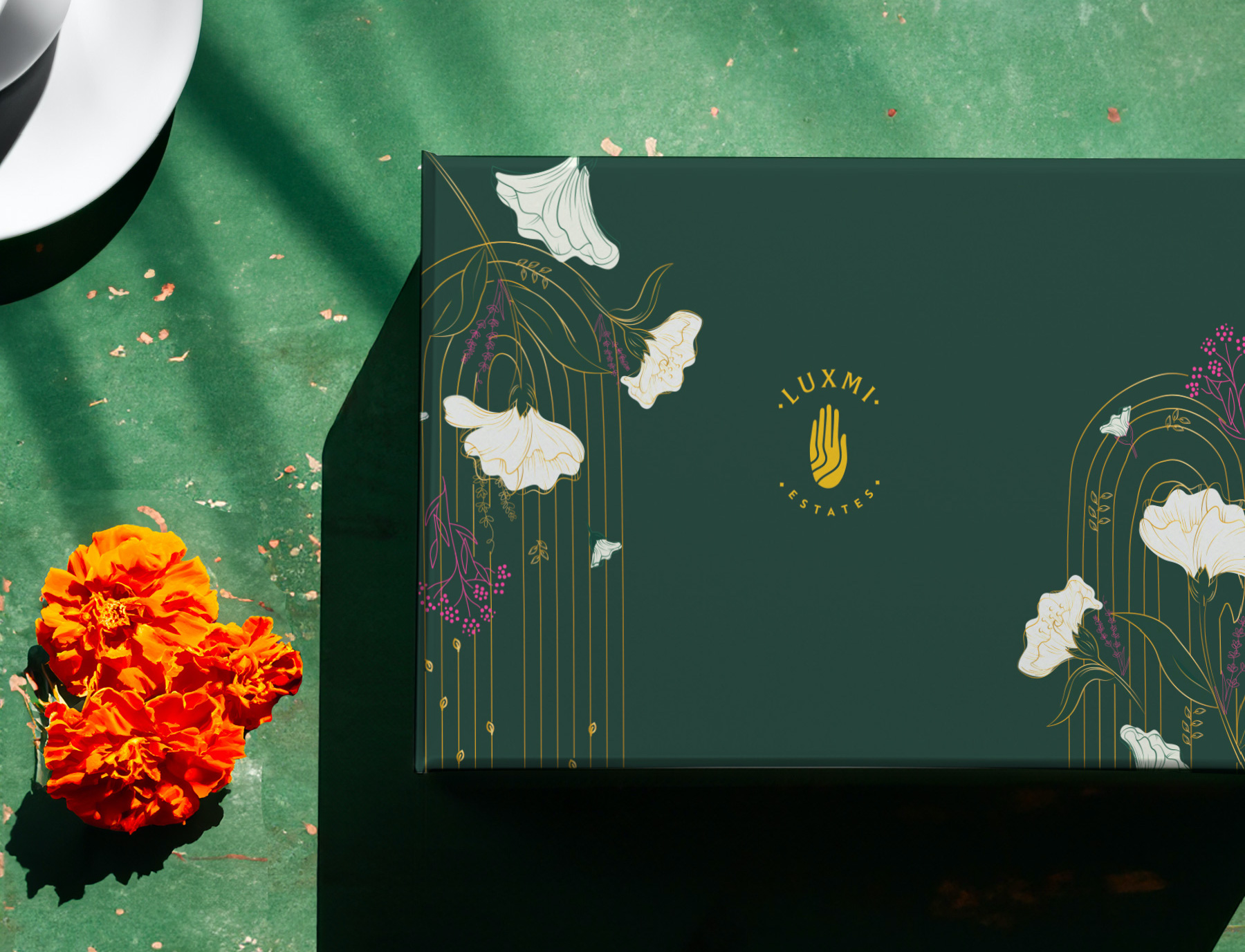 Luxmi Estates Packaging Design