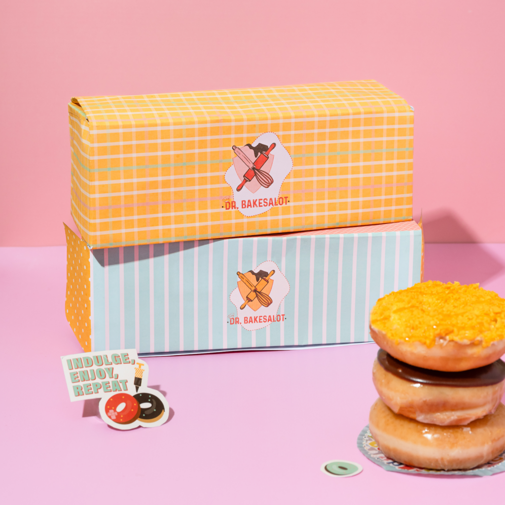 Dr. Bakesalot Bakery Branding & Packaging