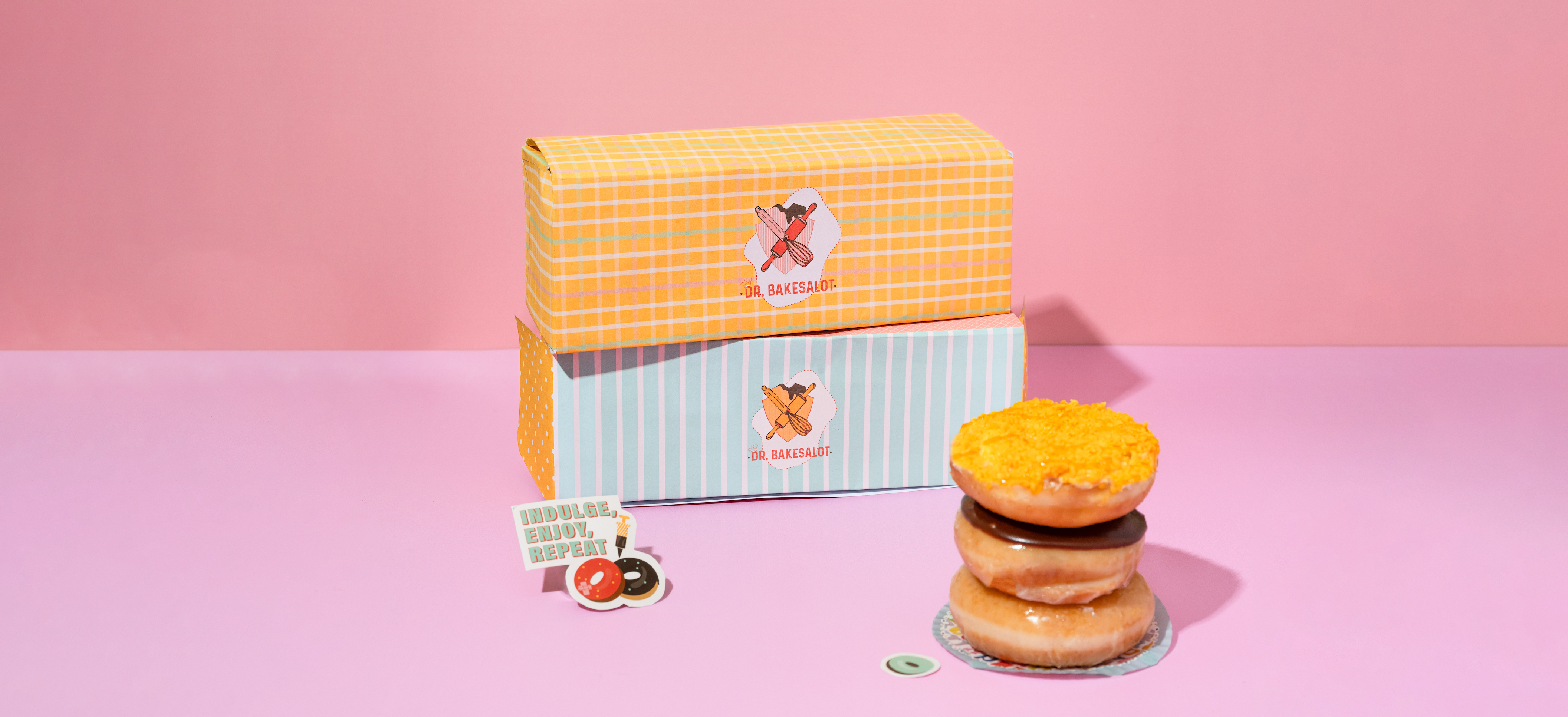 Dr. Bakesalot Bakery Branding & Packaging