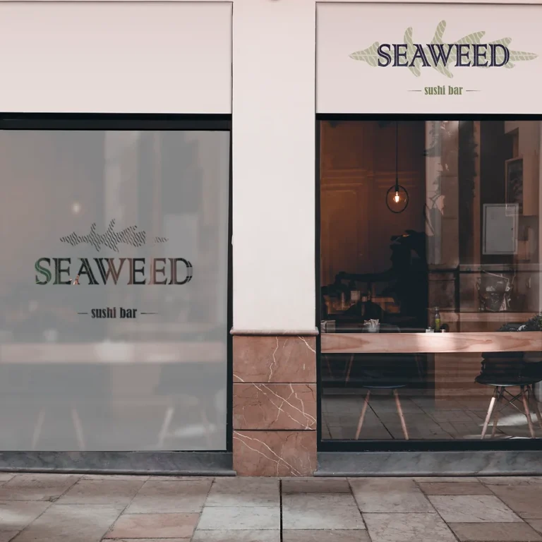 Seaweed Sushi Bar Branding